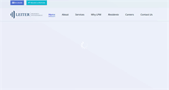 Desktop Screenshot of leiterpropertymanagement.com